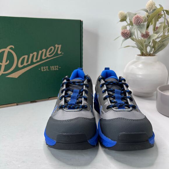 Danner Run Time 3" ESD Composite Toe Sneaker Gray/Blue 12374 Women 7M NWB - Picture 2 of 10